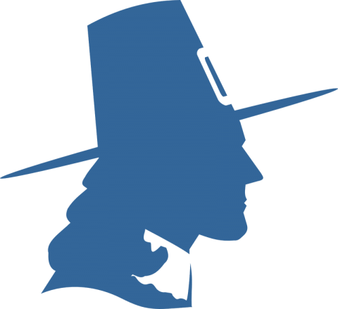 Happy Mayflower Day On This Day In 1620, The Mayflower - Pilgrim Silhouette (800x732)