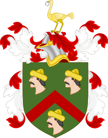 Coat Of Arms Of John Smith - Queen Mary University Of London (350x448)