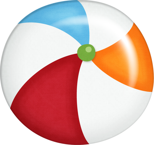 Arana Альбом «scrap Kits / Scrap Kit 4 / Sk Pool Party - Pool Party Ball Clipart (500x472)