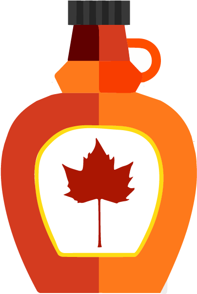 Maple Jug Icon - Maple Syrup Icon (484x666)