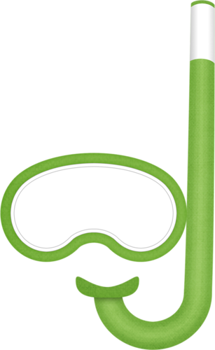 Arana Альбом «scrap Kits / Scrap Kit 4 / Sk Pool Party - Snorkel Clipart (307x500)