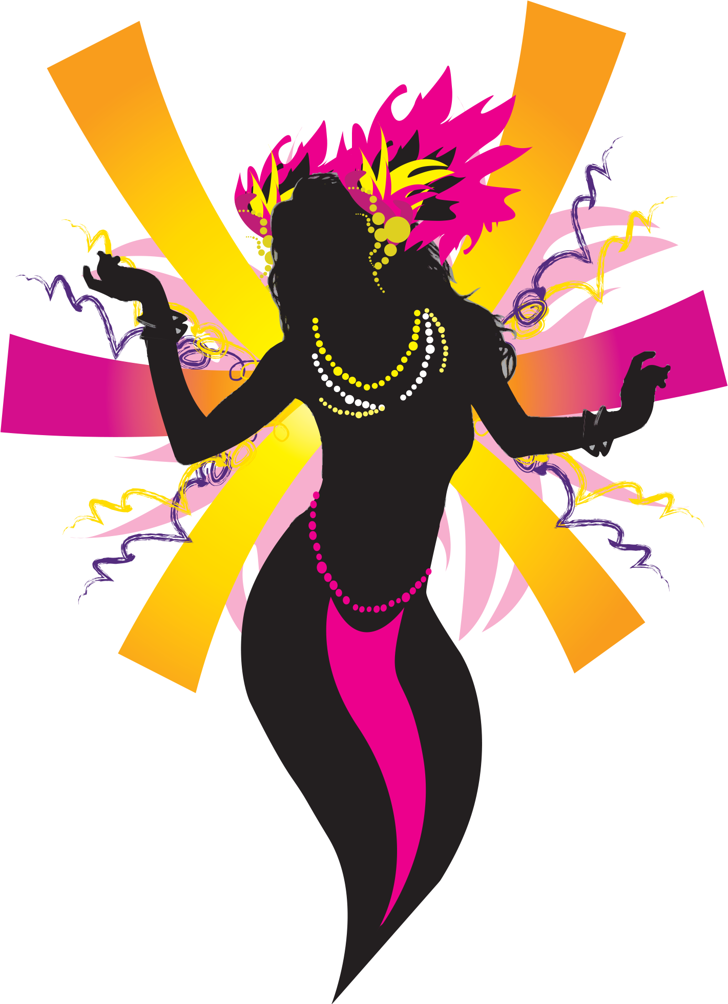 Carnival Fete-ish - Art Competition 2018 Trinidad (1544x2096)