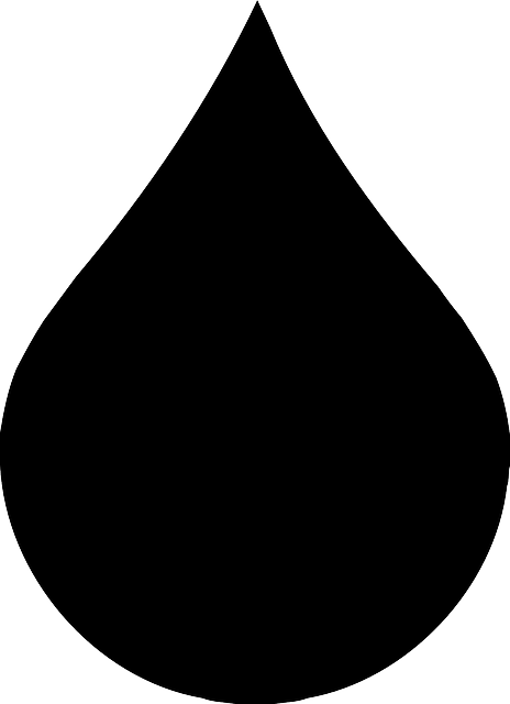 Worldwide Marriage Encounter Clipart - Water Drop Black (800x1103)