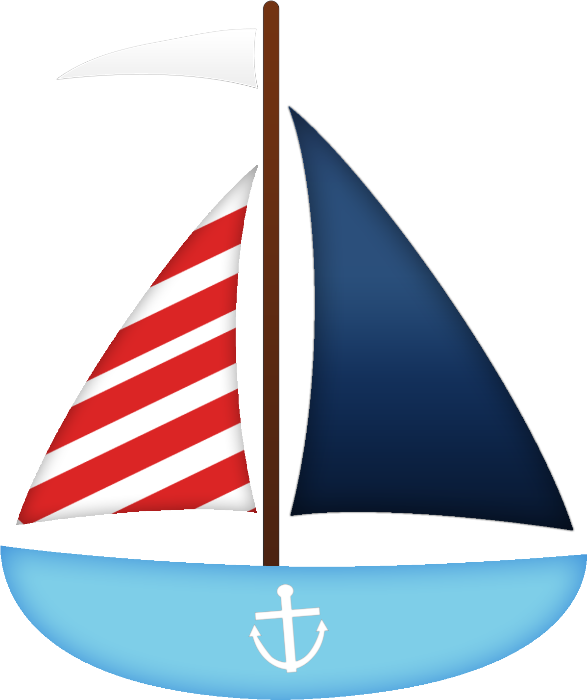 Sail Boat - Barquito Png (1400x1600)