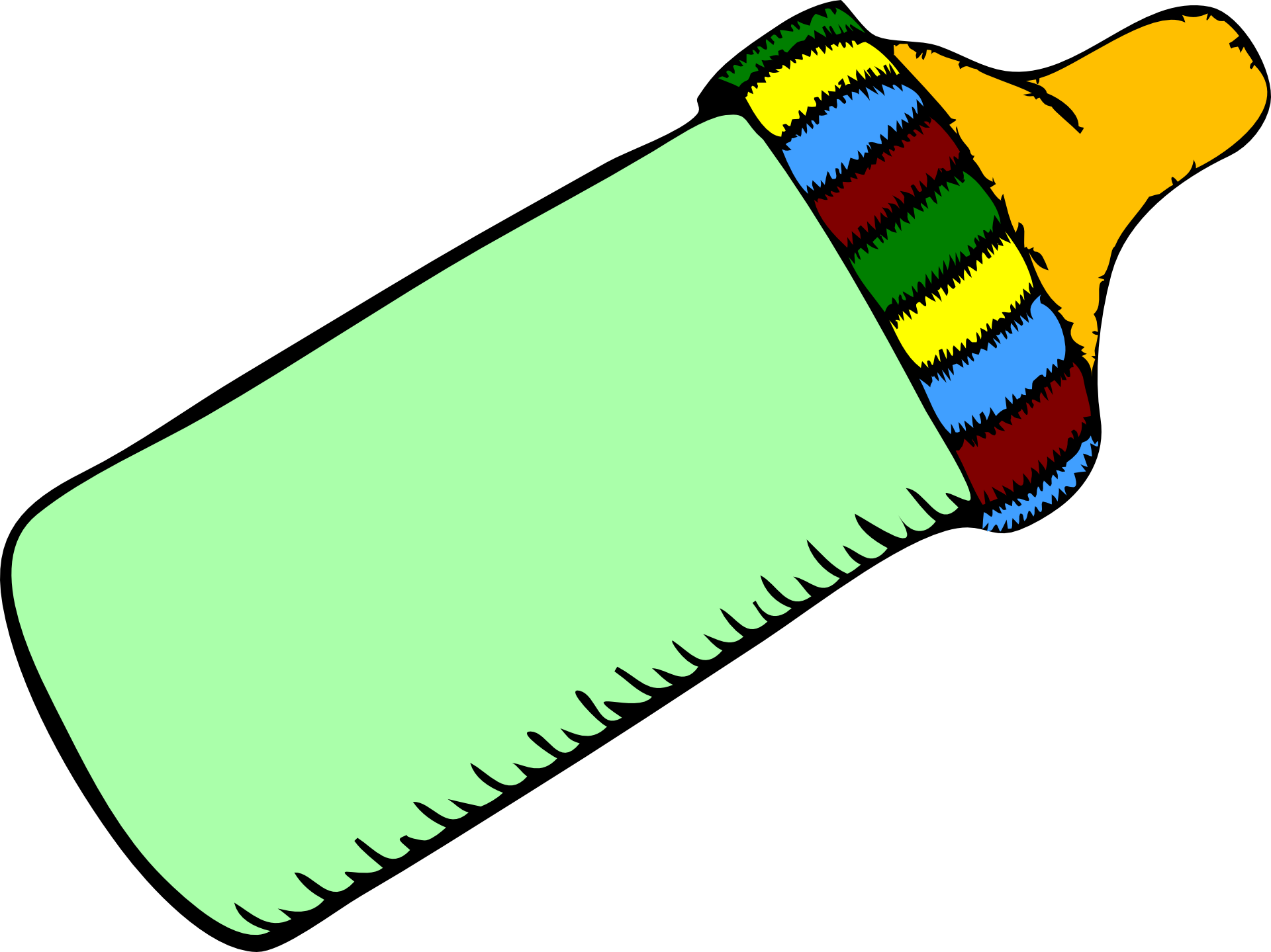 Many Cruise - Baby Bottle Clip Art (1920x1439)