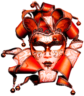 Carneval, Carnival, Mask, Golden - Carnival (404x340)