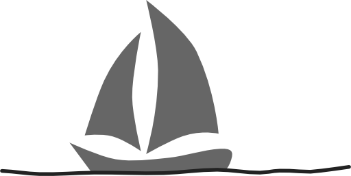 Velero Sailboat - Velero Clip Art (512x257)
