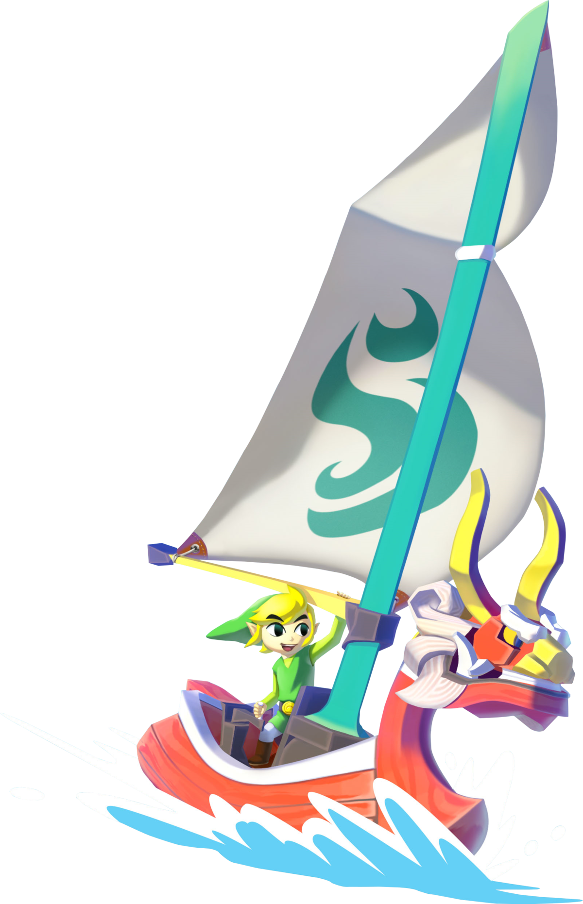 Legend Of Zelda Wind Waker Ship (1200x1862)