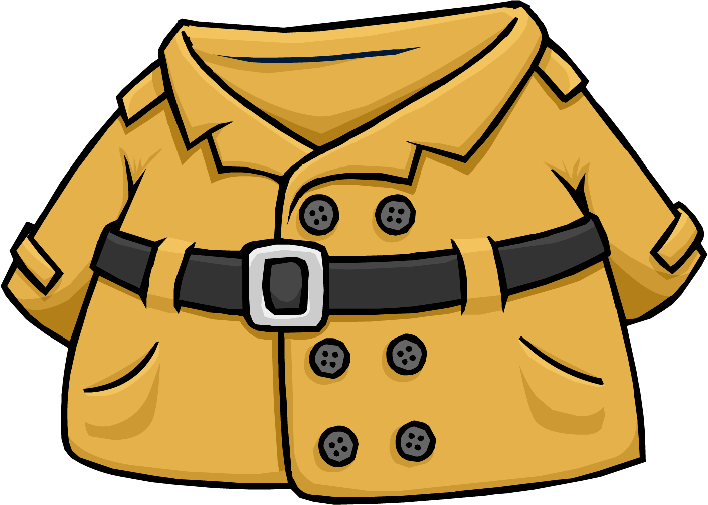 Coat Clipart Detective - Detective Coat Png (1412x1007)