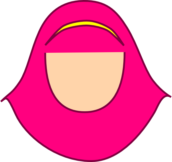 Other Popular Clip Arts - Jilbab Clipart (600x565)