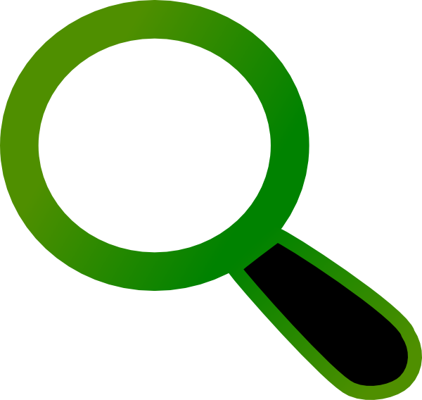 Magnifying Glass Clip Art - Magnifying Glass Icon Green (600x568)