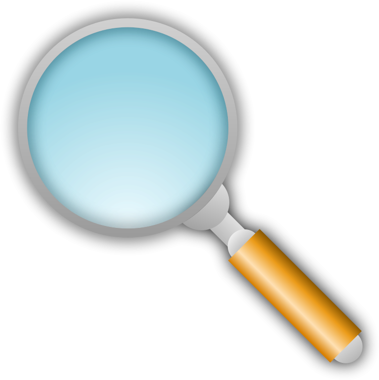 Person With Magnifying Glass - Magnifying Glass Gif Png (900x900)