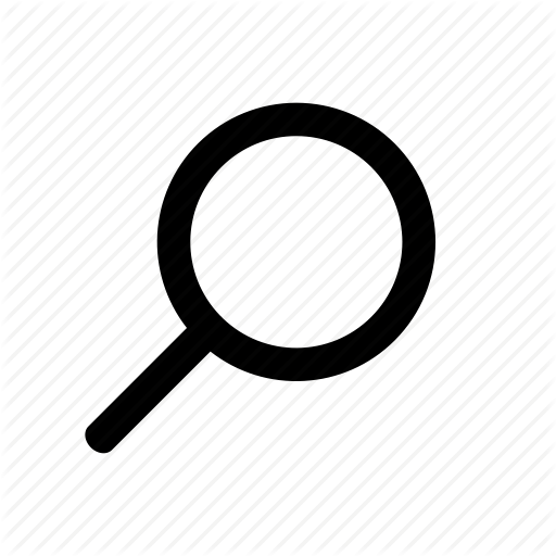Find, Glass, Magnifying, Magnifying Glass, Search Icon - Search Icon Vector Png (512x512)