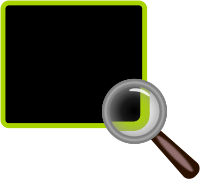 Magnifier Clipart - Clip Art (566x800)