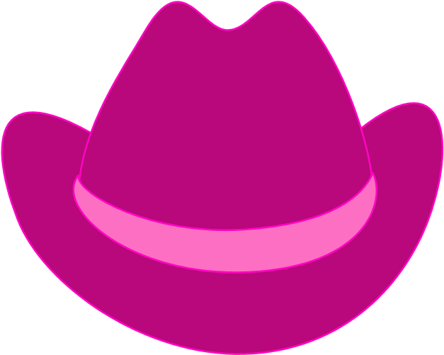 Pink Cowboy Hat Png - Cowboy Hat (680x624)