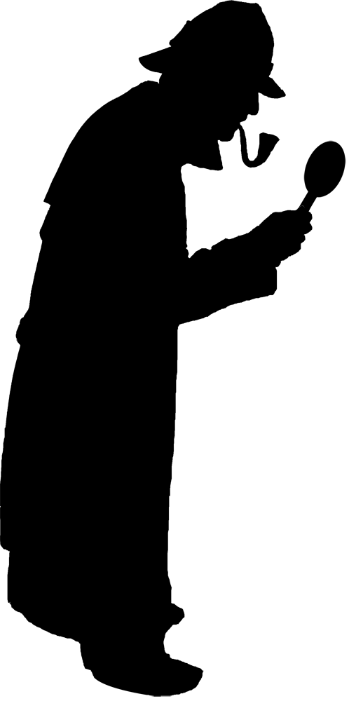 Mystery Clipart Sleuth - Mystery Sleuth (498x1000)