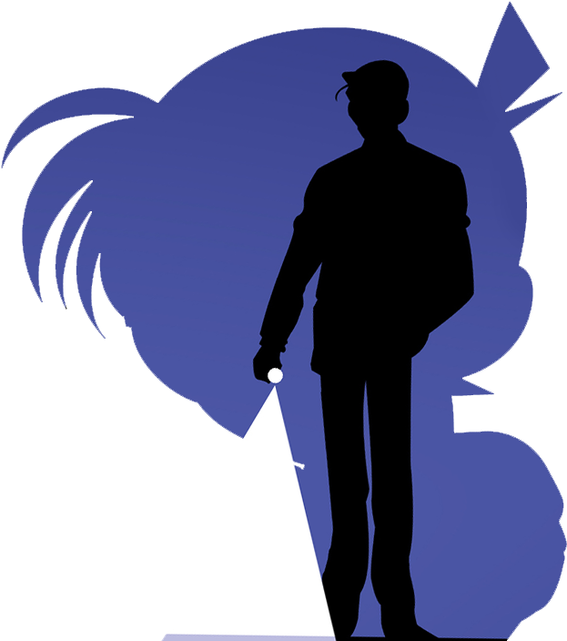Case Closed &quot - Detective Conan Silhouette (662x900)