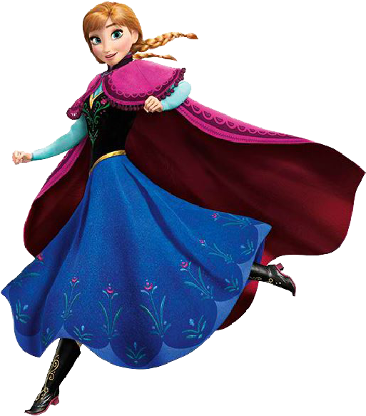 Anna Frozen Png (531x597)