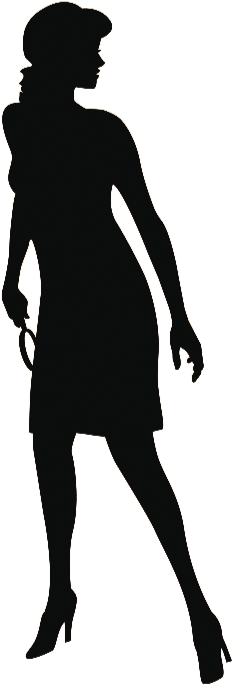 Girl Detective Silhouette Download - Nancy Drew Her Interactive (283x735)