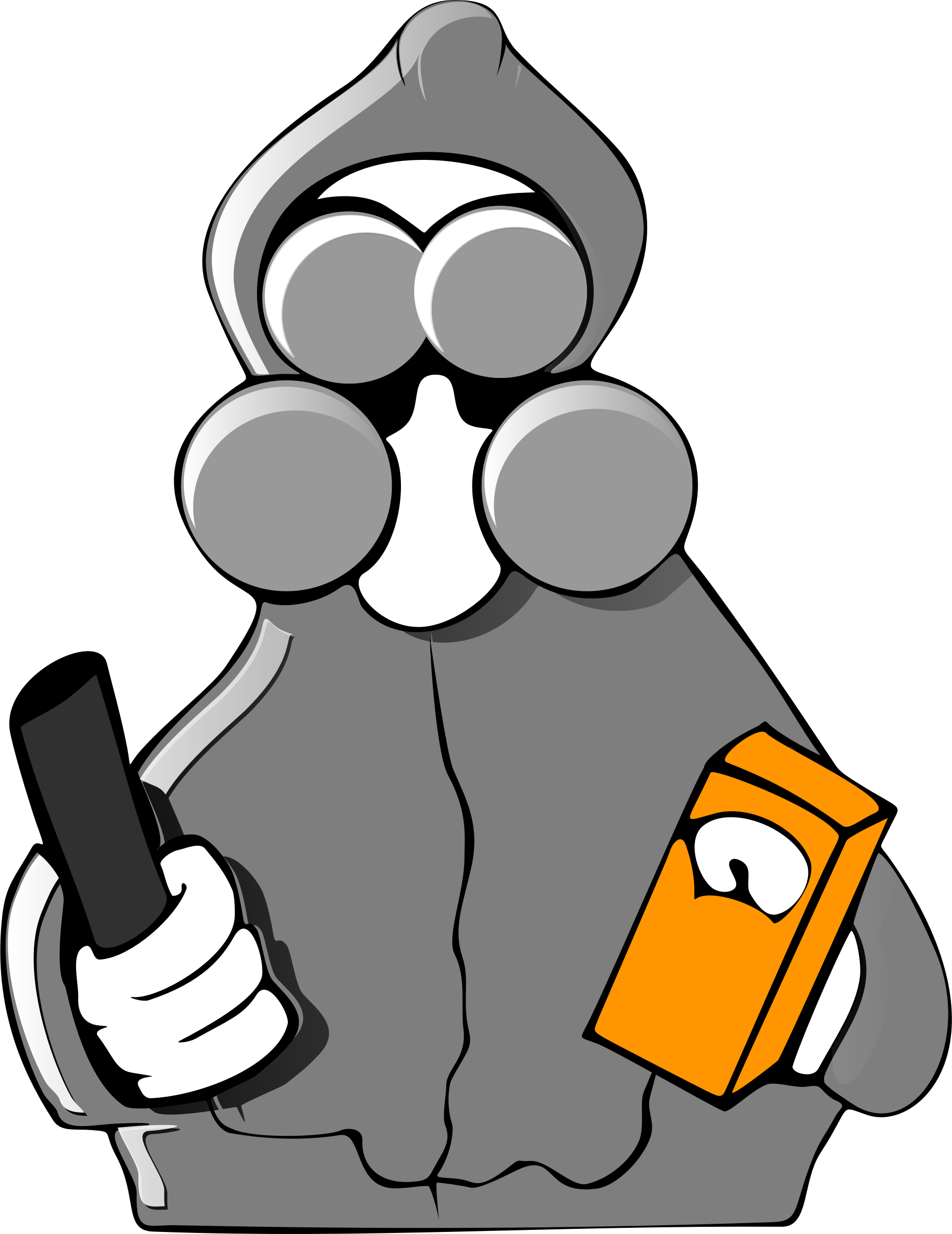 Geiger Counter Clip Art At Clkercom Vector - Geiger Counter (1852x2400)