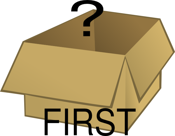 First Box Clip Art - Out Of The Box (600x464)