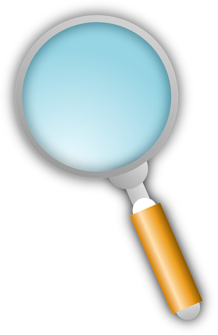 Magnifying Glass Clip Art - Magnifying Glass Clipart Png (834x1280)