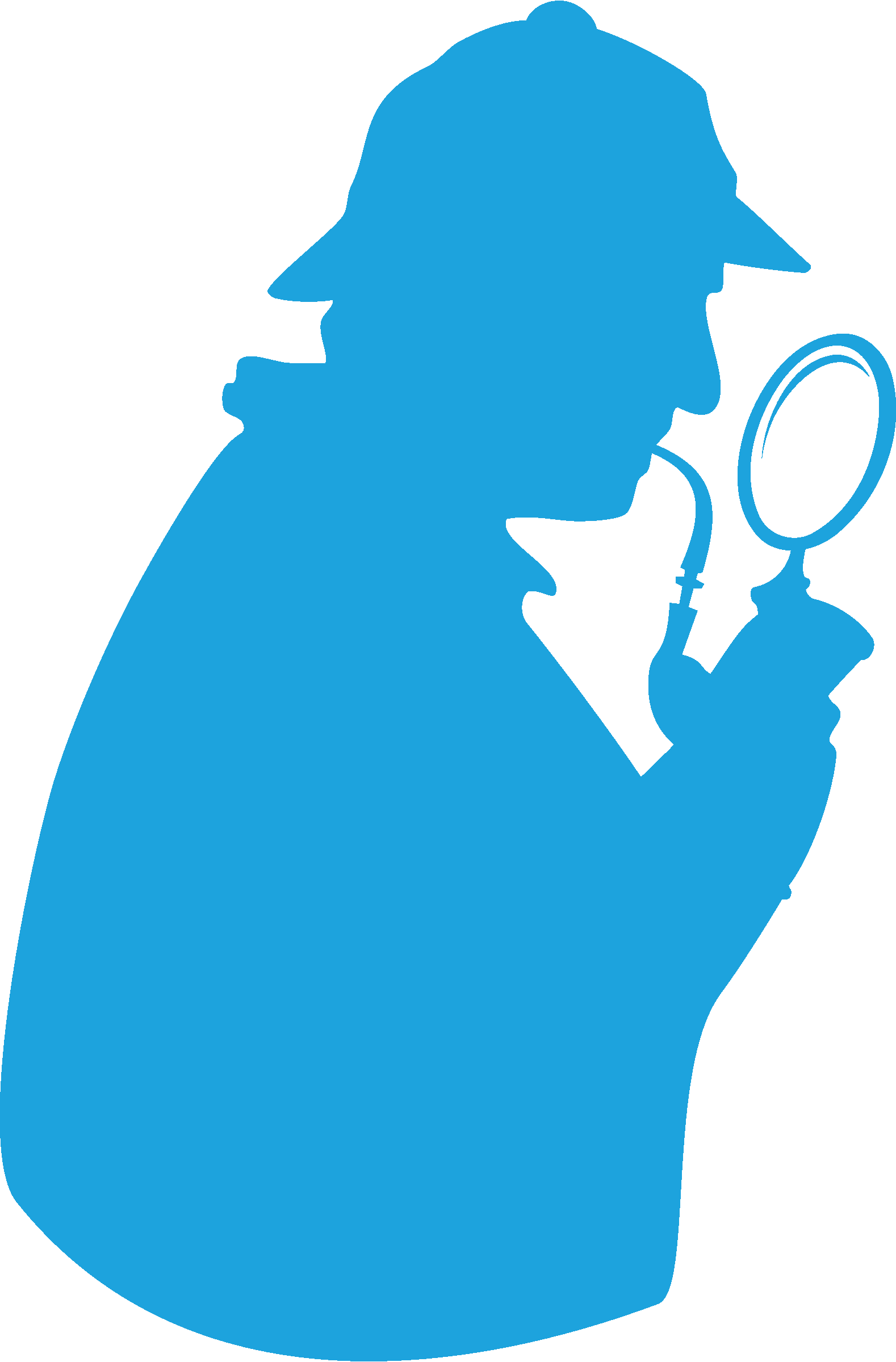 Ciwao Is Super Safe To Use - Sherlock Holmes Silhouette (1578x2400)