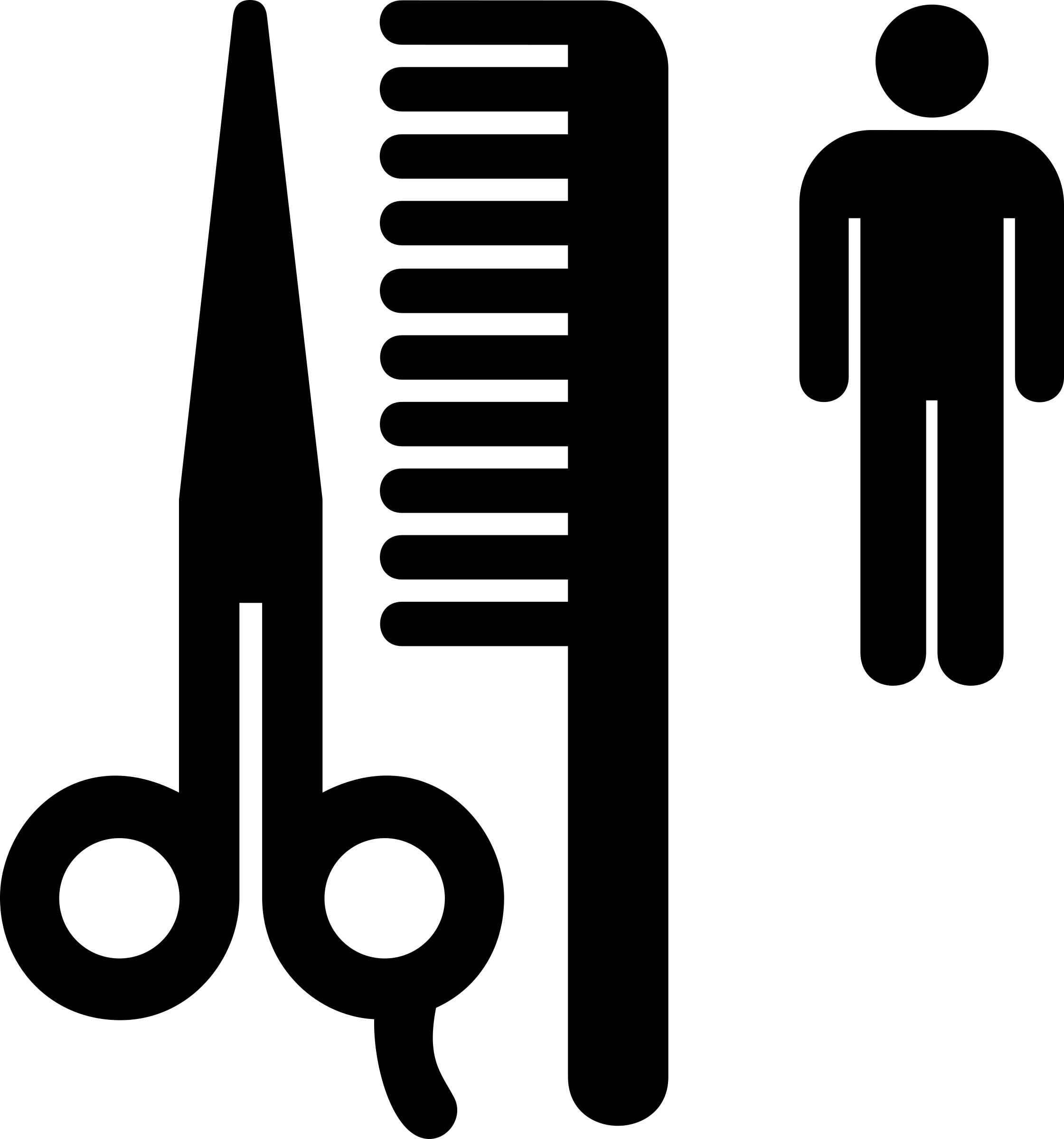 Pole Free Aiga Barber Shop - Beauty Salon Clip Art (2241x2400)