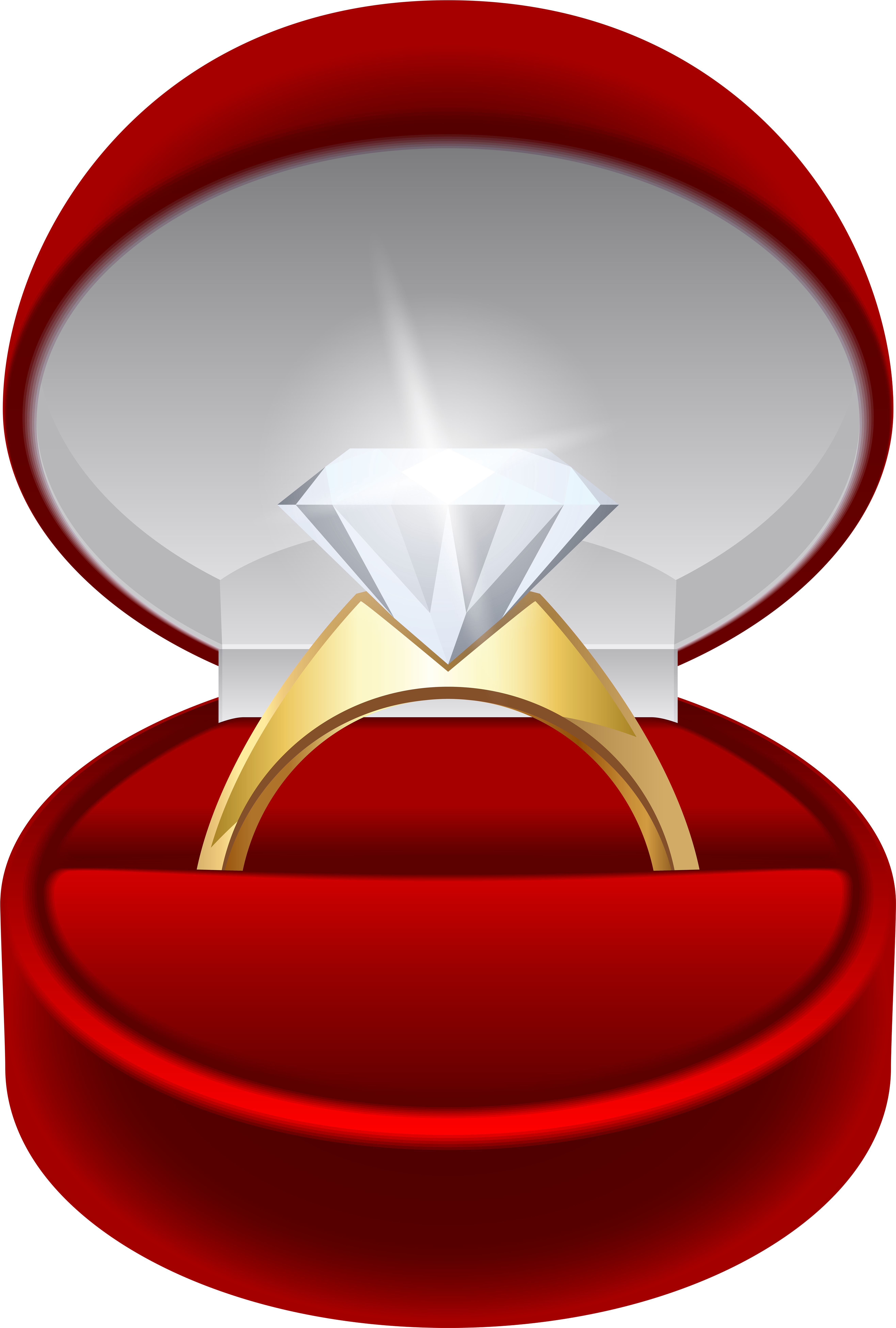 Engagement Ring Png Transparent Clip Art Image - Engagement Ring Clipart Png (5462x8000)