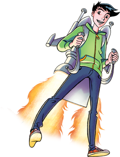 Hardie Grant Publishingmeet Zac, A Seemingly Ordinary - Zac Power - Sky High By H. I. Larry (520x520)