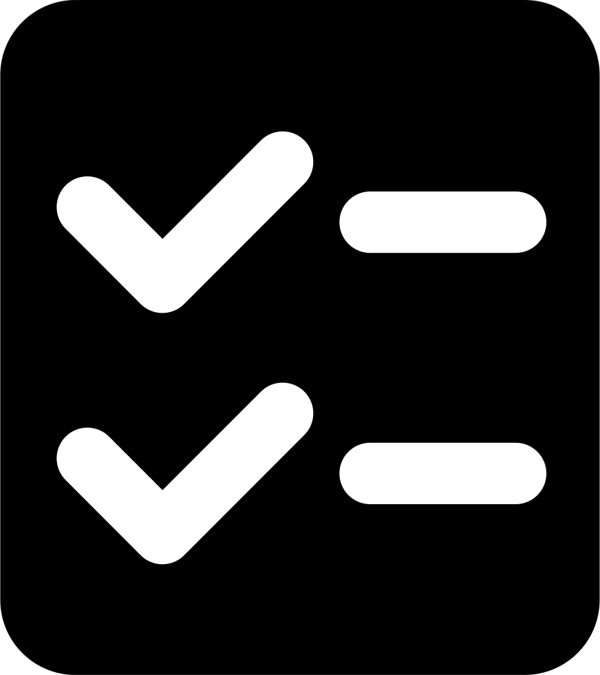 Questionnaire Investigation Comments - Icon (872x980)