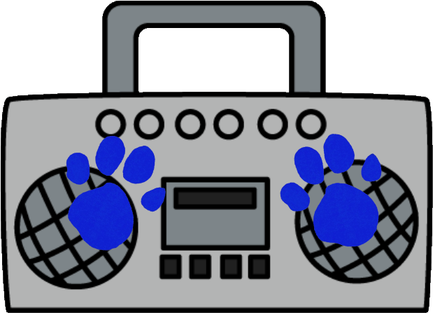 1st Clue Is A Tape Player - Blue's Clues Tape Player (640x480)