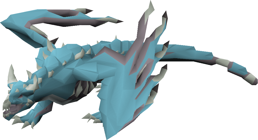 Vorkath, A Very Powerful Blue Dragon And Penultimate - Dragon Slayer 2 Vorkath (1057x574)