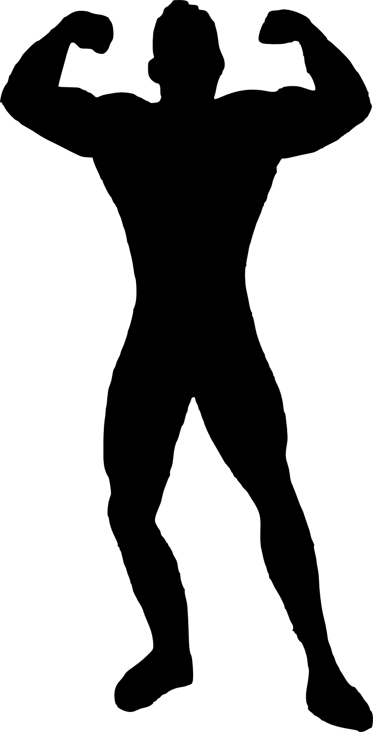 Free Download - Silhouette Deadpool (765x1500)