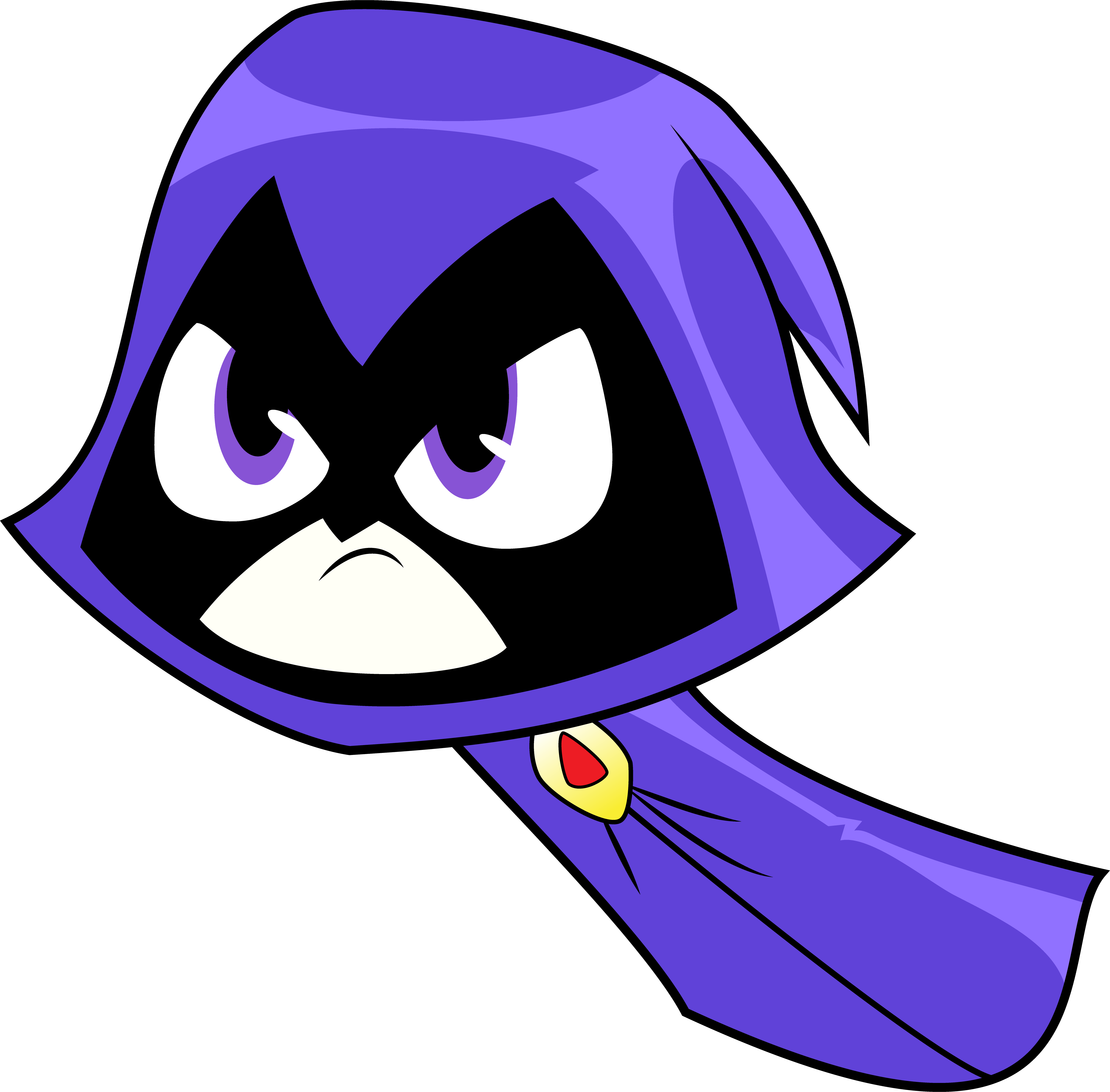 Raven Teen Titans Go - Teen Titans Go Raven (4833x4753)