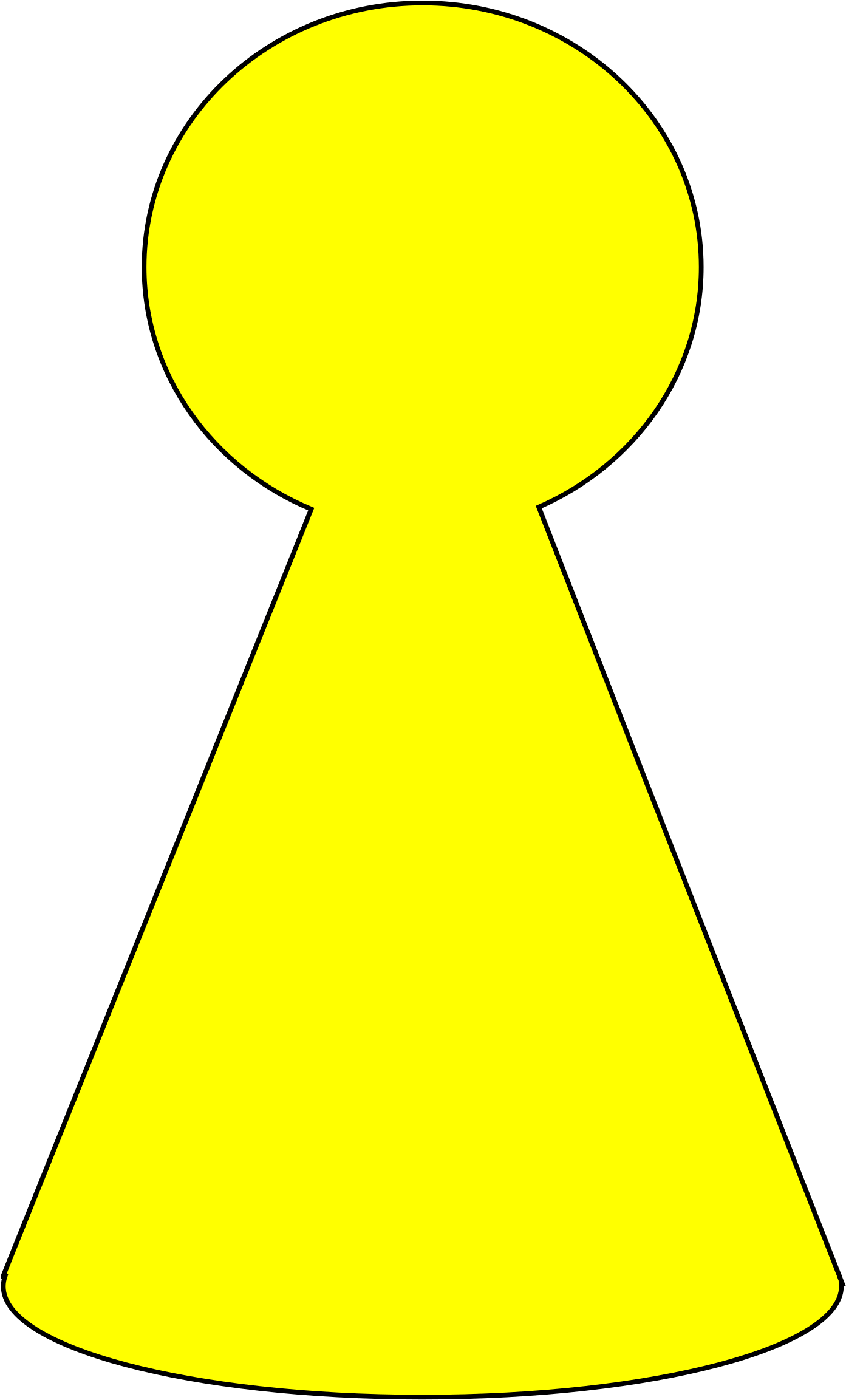 Ludo Piece Mustard Yellow By Whodonut A Nice Yellow - Clip Art (1697x2400)
