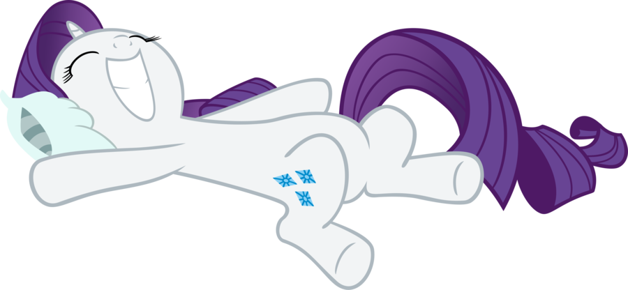 Timeimpact 89 7 Rarity In Bliss By Timeimpact - My Little Pony Rarity Sleep (900x416)