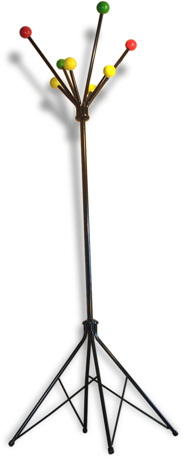 Vieux Porte Manteau Simple Ancien Porte Manteau Bois - Porte Manteau Boules Couleur (896x1551)
