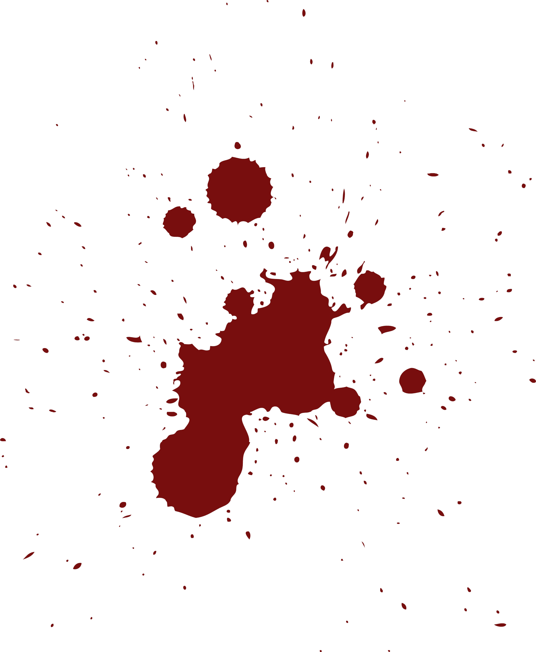 28 Collection Of Blood Clipart Png - Blood Splatter Clipart (1854x2255)