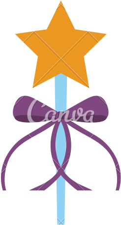 Pin Princess Wand Clip Art - Illustration (550x550)