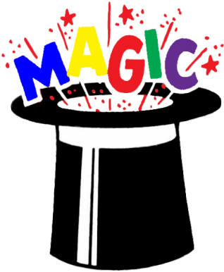 Winter Magic - Magic Show Clip Art (336x400)