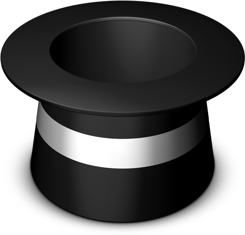 Magic Hat Png Transparent Images - Cartola De Magico Png (512x512)