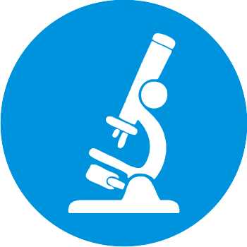 Forensic Science & Criminal Investigation - Heart With Microscope Logo (350x350)