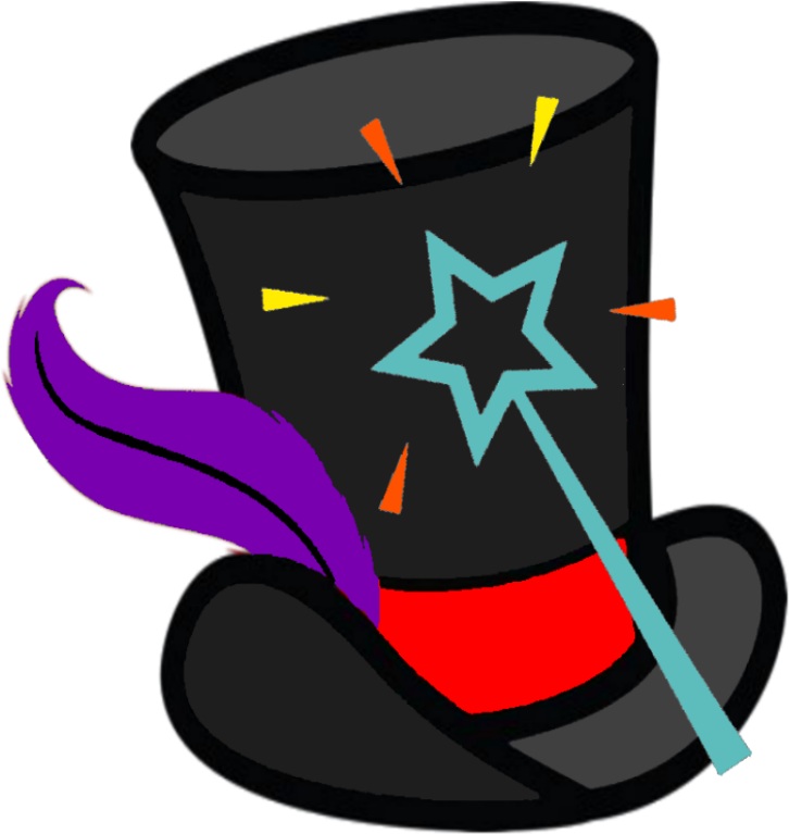Cutie Mark Magic Hat/magician By Darkbellnight - Mlp Cutie Mark Magician (800x800)