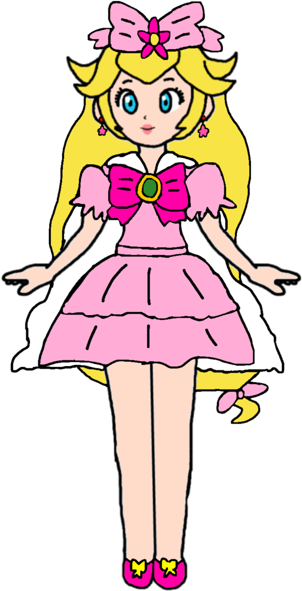 Mary Bell By Joshuat1306 - Peach Kairi Katlime Deviantart (653x1222)