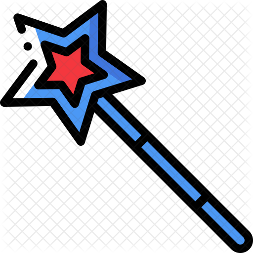 Fairy Wand Icon - Fairy Wand Icon (512x512)