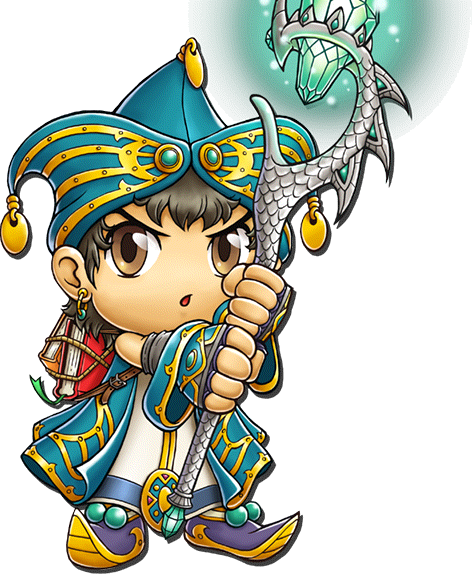 Artwork Magician 1m - Maplestory Mage Ice Lightning (472x574)