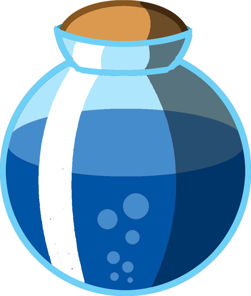 Free Icons Png - Mana Pot Png (864x1022)