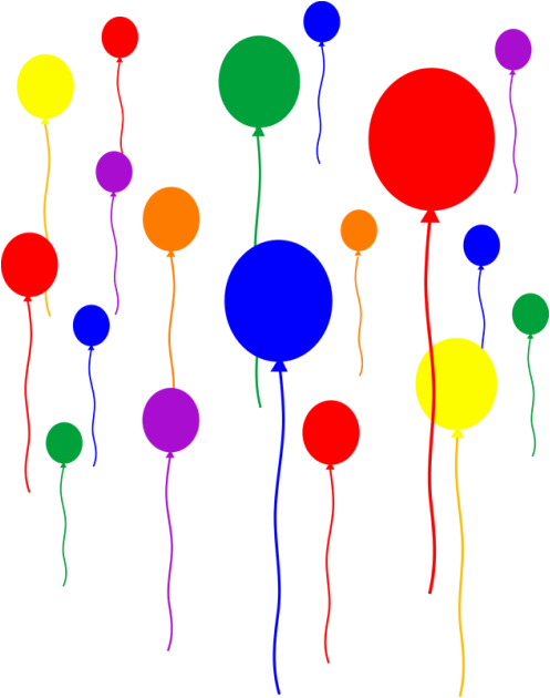 Picture - Transparent Background Birthday Clip Art (497x630)
