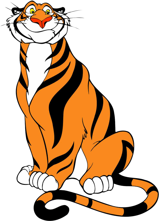 Aladdin Clip Art - Rajah Aladdin (577x800)